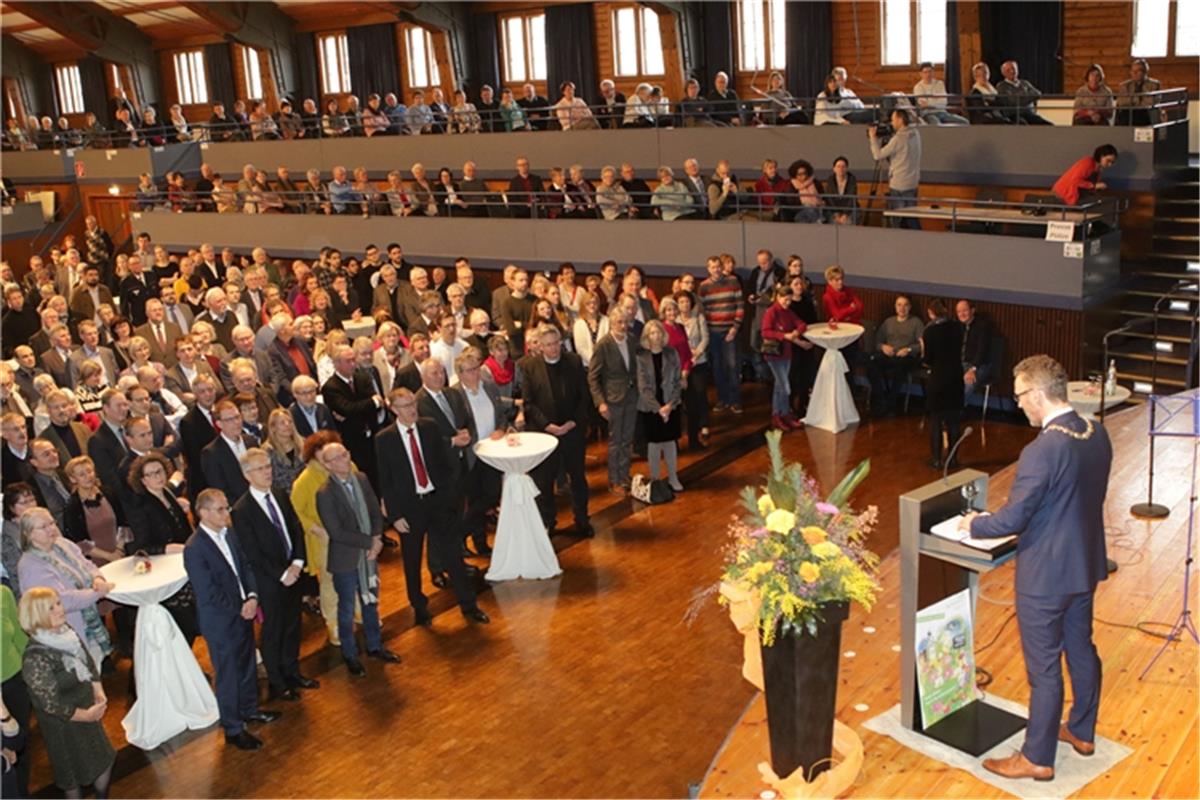 Herrenberg Stadthalle  2019  Neujahrsempfang Stadt  20.1.2019 Bäuerle