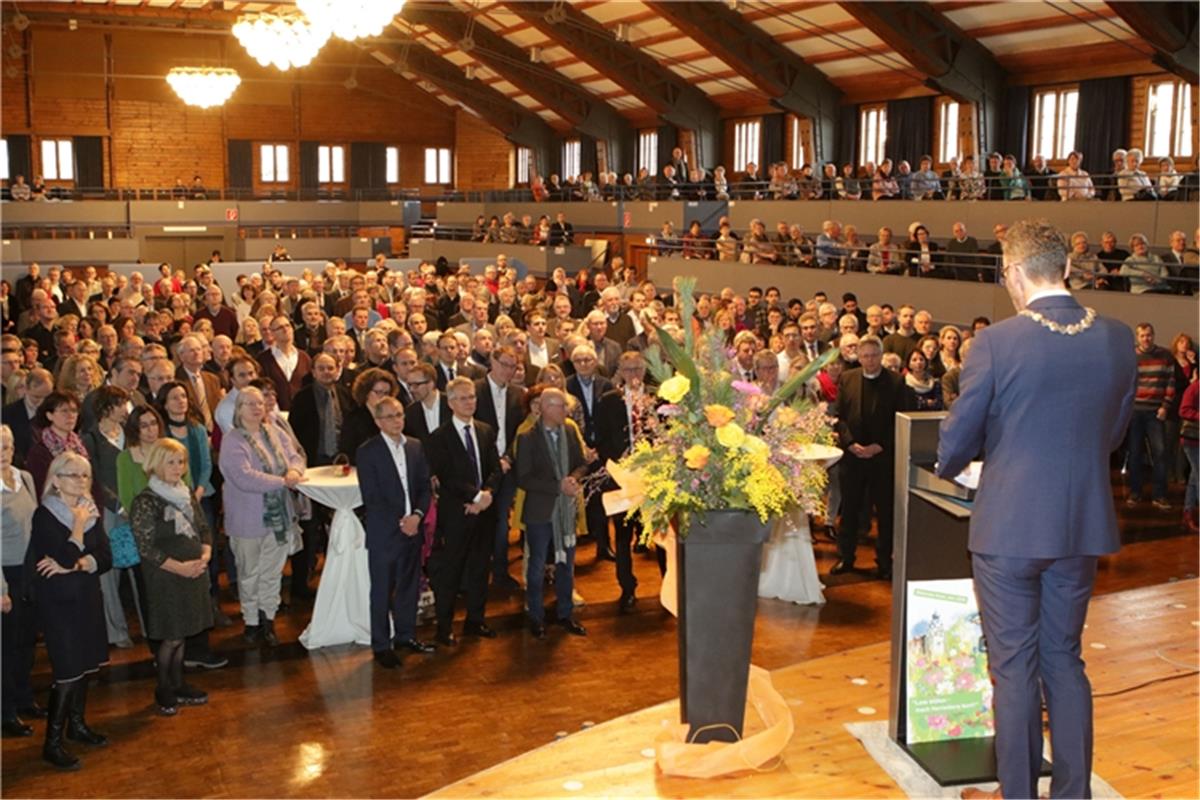 Herrenberg Stadthalle  2019  Neujahrsempfang Stadt  20.1.2019 Bäuerle