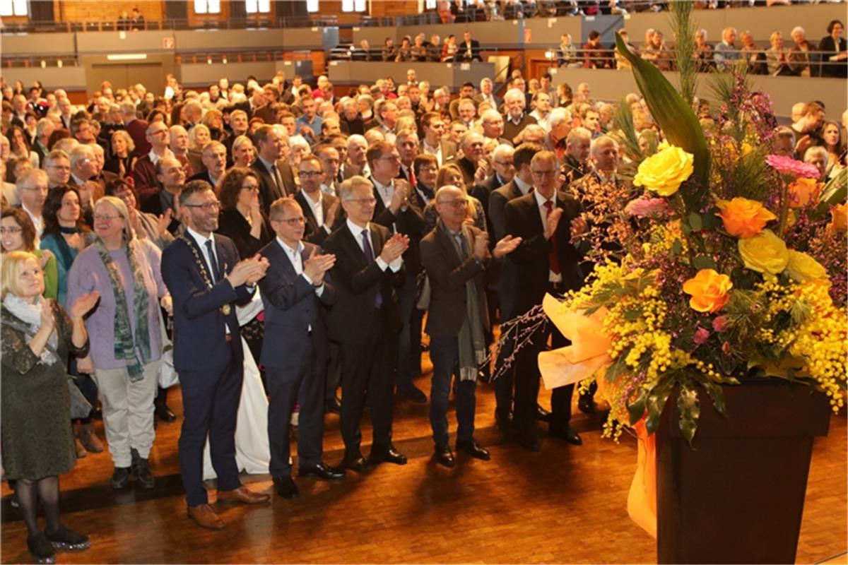 Herrenberg Stadthalle  2019  Neujahrsempfang Stadt  20.1.2019 Bäuerle