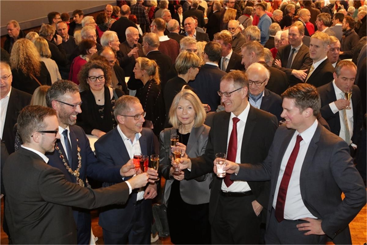 Herrenberg Stadthalle  2019  Neujahrsempfang Stadt  20.1.2019 Bäuerle