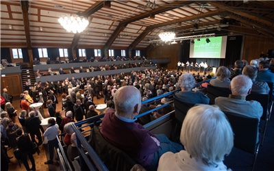 Herrenberg, Stadthalle, Neujahrsempfang, GB-Foto: Vecsey