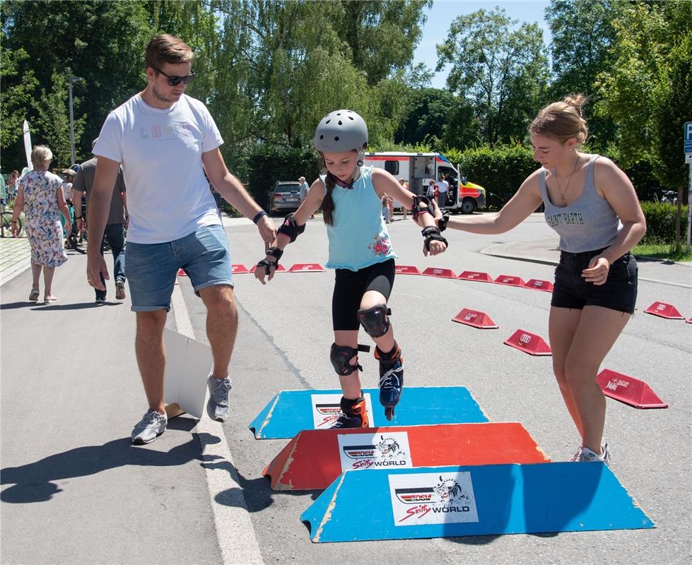 Herrenberg, VfL Center, Eröffnungstag, Show-Vorführungen,  GB-Foto: Vecsey