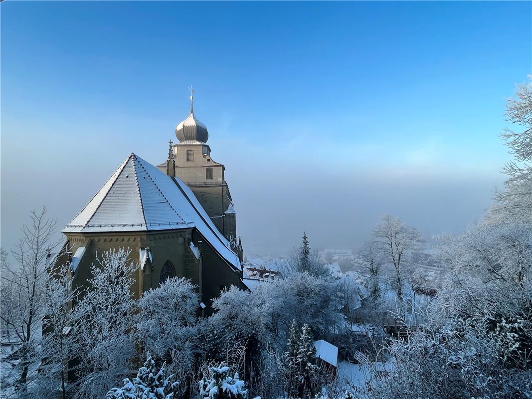 Herrenberg in weißem Gewand – ach würd's doch nur bis Weihnachten bleiben... Von...