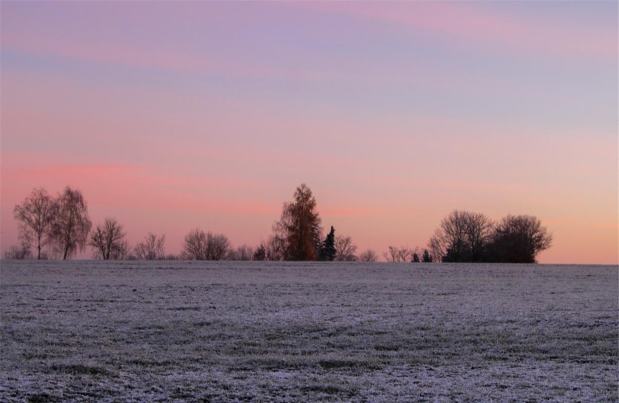 Heute Morgen bei -11 Grad... Von Natalie Politz aus Hildrizhausen.