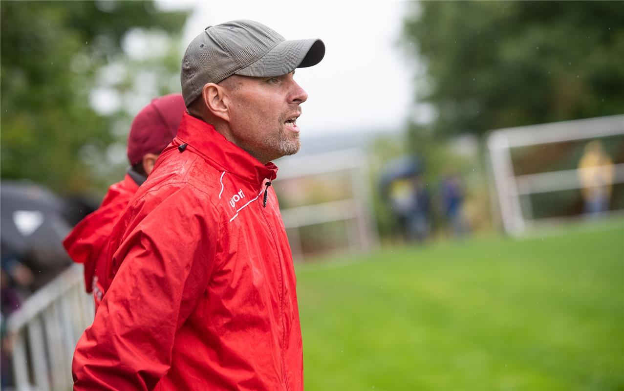 Holger Schulz und Thomas Wohlbold Trainerstab Gültstein   Fußball 8 / 2020 Affst...