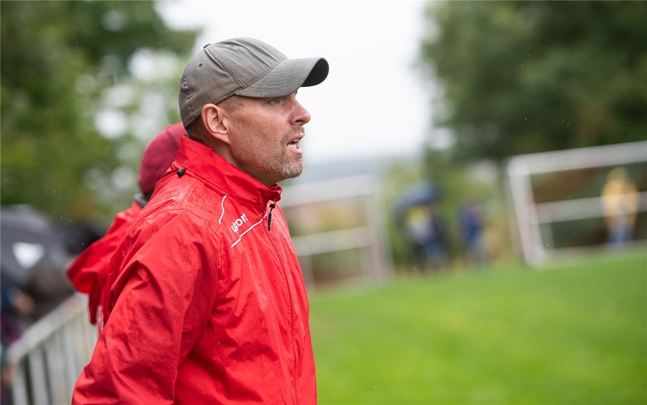 Holger Schulz und Thomas Wohlbold Trainerstab Gültstein   Fußball 8 / 2020 Affst...