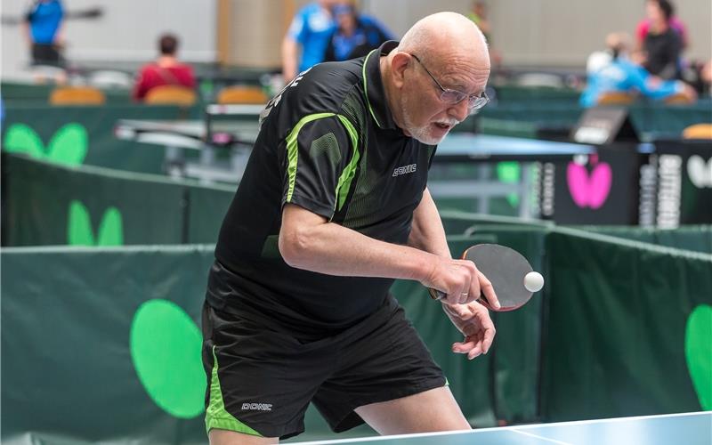 Horst Grünewald hofft darauf, dass im Seniorenbereich im kommenden Jahr mehr Turniere über die Bühne gehen können. GB-Foto (Archiv): tho