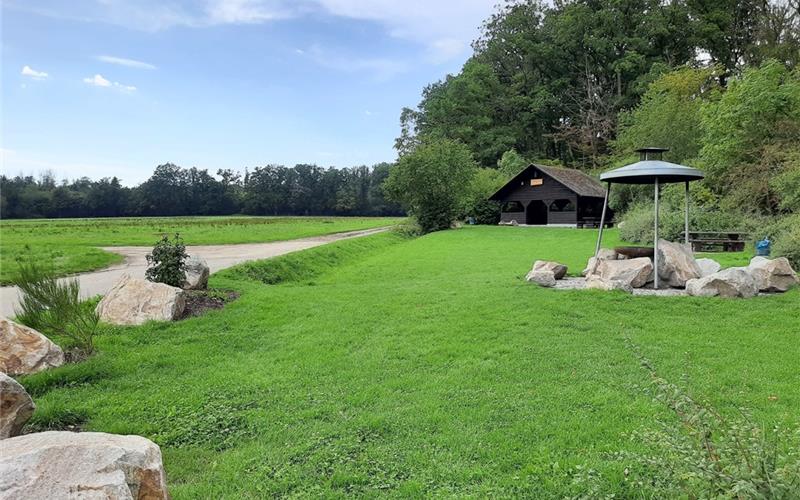 Hütte am Grillplatz in Nebringen erstrahlt in neuem Glanz