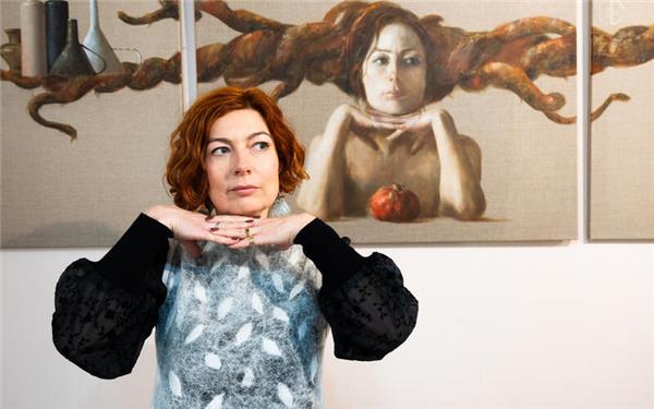 „Ich mache mir die Welt, wie sie mir gefällt“: Olga Beckmann wandelt auf den Spuren von Pippi Langstrumpf. GB-Foto: Schmidt