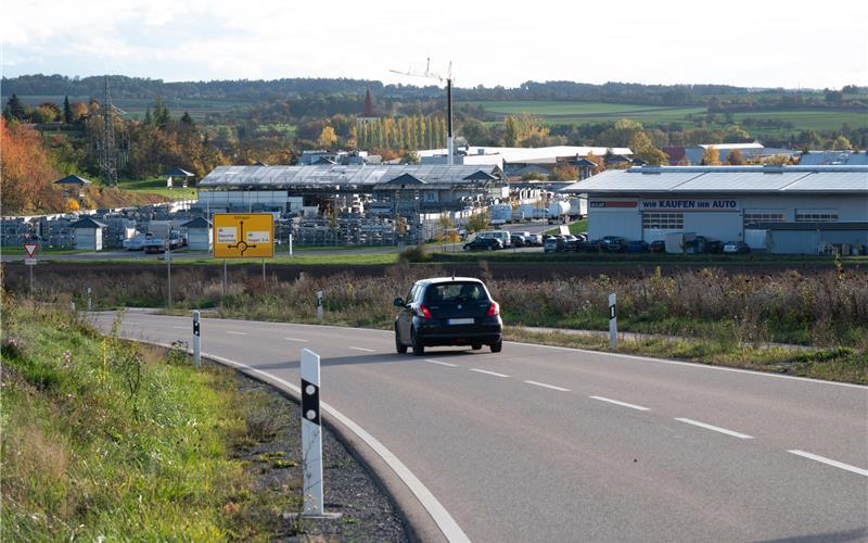 Im Altinger Gewerbegebiet Hagen soll ein Großteil der bisher noch ungenutzten Fläche verkauft werden. GB-Foto (Archiv): Vecsey