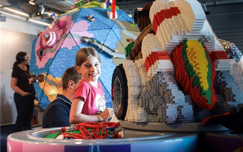 Familientour: Dreifacher Spaßfaktor im Legoland Günzburg Im Legoland gibt es Spaß für die ganze FamilieGB-Foto: gb