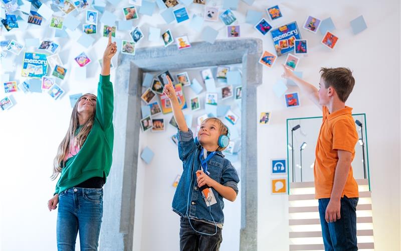 Im Museum Ravensburger gibt es vor allem für Kinder viel zu erleben.GB-Foto: Ravensburger