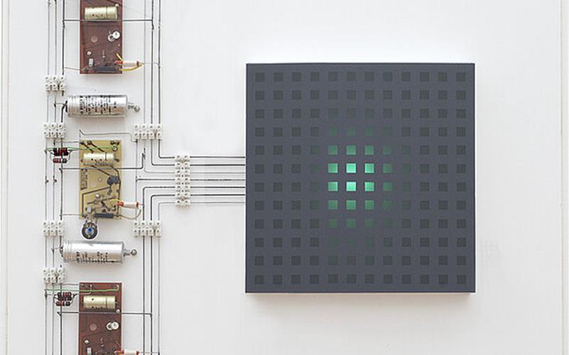 Im Obergeschoss des Museums widmet sich eine Soloschau dem vielseitigen Schaffen von Walter Giers. GB-Foto: Museum Ritter