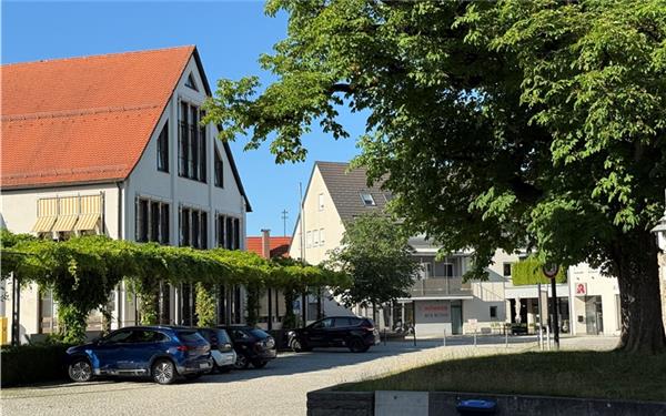 Im Rahmen eines „Mötzinger Sommers“ ist für das Jahr 2026 unter anderem ein Open-Air-Kino auf dem Schlossplatz angedacht. GB-Foto: Priestersbach