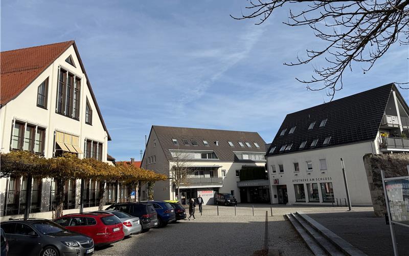 Im Rahmen eines „Mötzinger Sommers“ sind für das kommende Jahr unter anderem ein Konzert und ein Open-Air-Kino auf dem Schlossplatz geplant. GB-Foto: Priestersbach