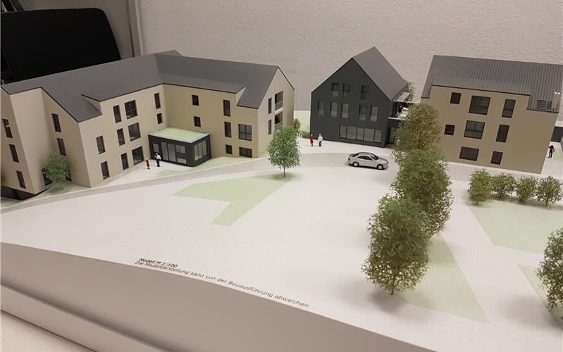 Im Sommer oder Herbst 2021 sollen die Häuser (hier ein Modell) bezugsfertig sein GB-Fotos: gb