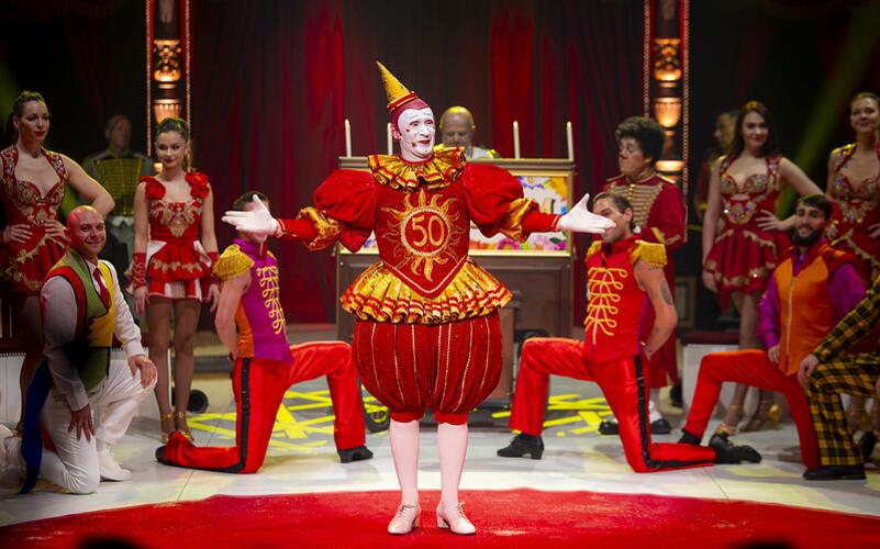 Im Zirkus sind die Clowns mitunter die größten Stars.GB-Foto: Circus Roncalli