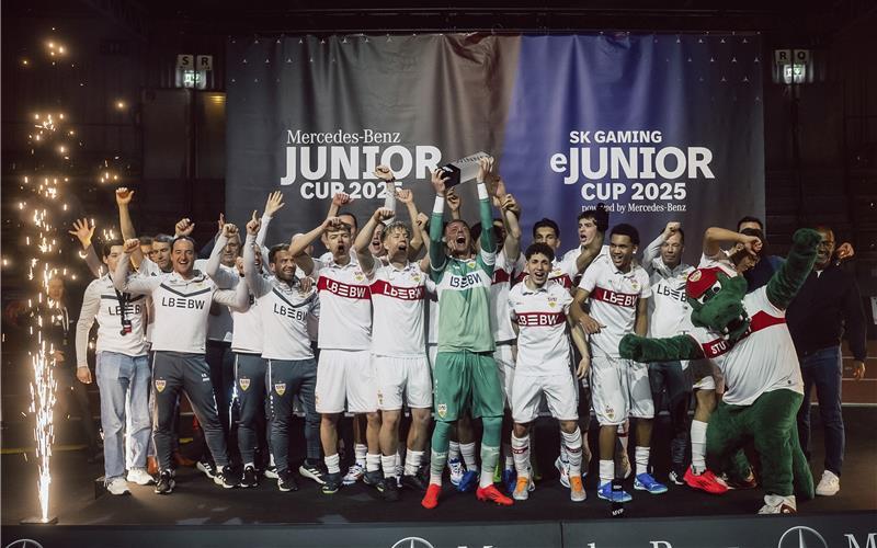 Im letzten Jahr triumphierte das Stuttgarter Team um Trainer Nico Willig beim Junior-Cup im Glaspalast. GB-Foto: gb