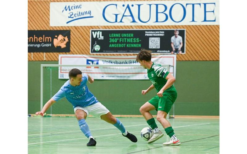 Karten für „Gäubote“-Cup zu gewinnen Im vergangenen Jahr hatte der VfL Herrenberg (grün) im Endspiel das Nachsehen gegen den VfL Nagold.