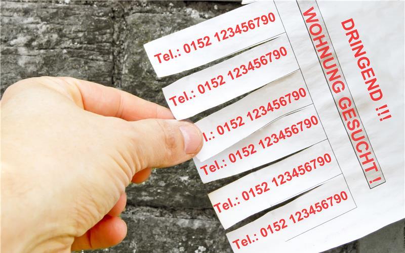 Immer mehr Menschen suchen Wohnraum. GB-Foto: Jürgen Fälchle – stock.adobe.com