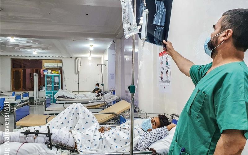Medizinische Hilfe in Krisengebieten In Afghanistan sind Ärzte ohne Grenzen ebenfalls im EinsatzGB-Foto: gb