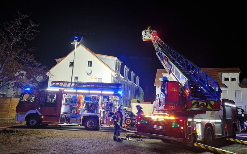 Feuer greift von Mülleimern auf Fassade über In Nufringen brannte eine Hecke.