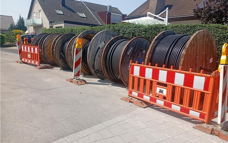 In den südlichen Stadtteilen (hier Gültstein) sollen die Tiefbauarbeiten im ersten Quartal 2026 abgeschlossen werden. GB-Foto: gb