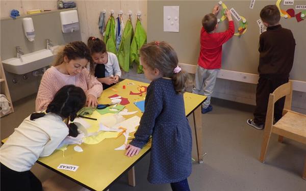 In der Streuobstwiesen-Kita beschäftigten sich die Kinder mit dem Thema Ramadan. GB-Fotos