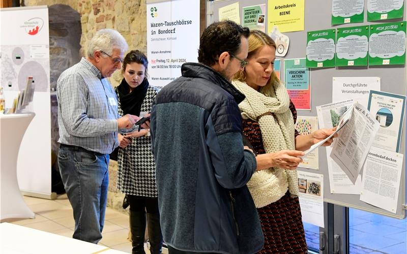 In der Zehntscheuer erarbeiteten Bürger, Initiativen und Vereine gemeinsam Projekte. GB-Foto: Holom