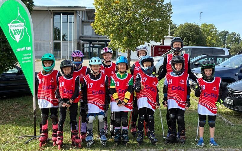 Inline-Alpin-Fahrer des VfL Herrenberg fahren Erfolge ein