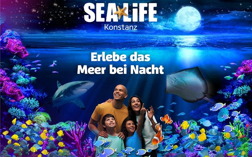 „Gäubote“-Familien-Tour: Vielfalt des Meeres aus nächster Nähe erleben Interaktiv und informativ gerät der Rundgang in die Unterwasserwelt des Sea Life in Konstanz.GB-Foto: Sea Life Konstanz
