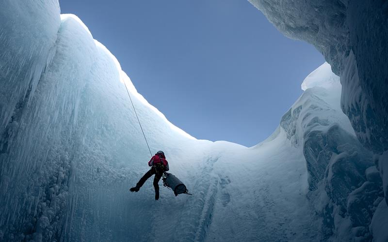 „Into the Ice“: Expedition ins grönländische Eis. GB-Foto: Lars-H.-Ostenfeld
