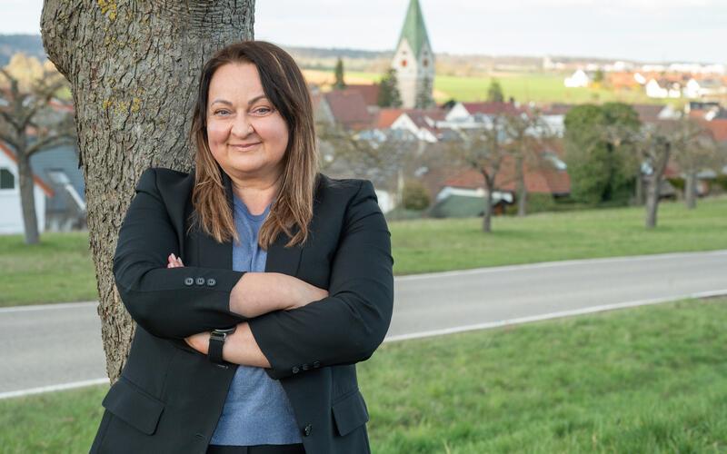 Isabella Weinhardt möchte Bürgermeisterin in Hildrizhausen werden. GB-Foto: Vecsey