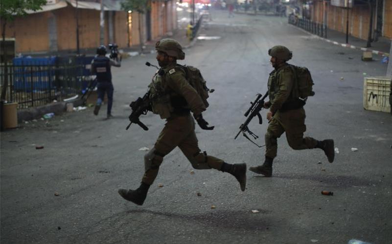 Israelische Soldaten während eines Einsatzes im Westjordanland (Archivbild). Foto: Mamoun Wazwaz/XinHua/dpa