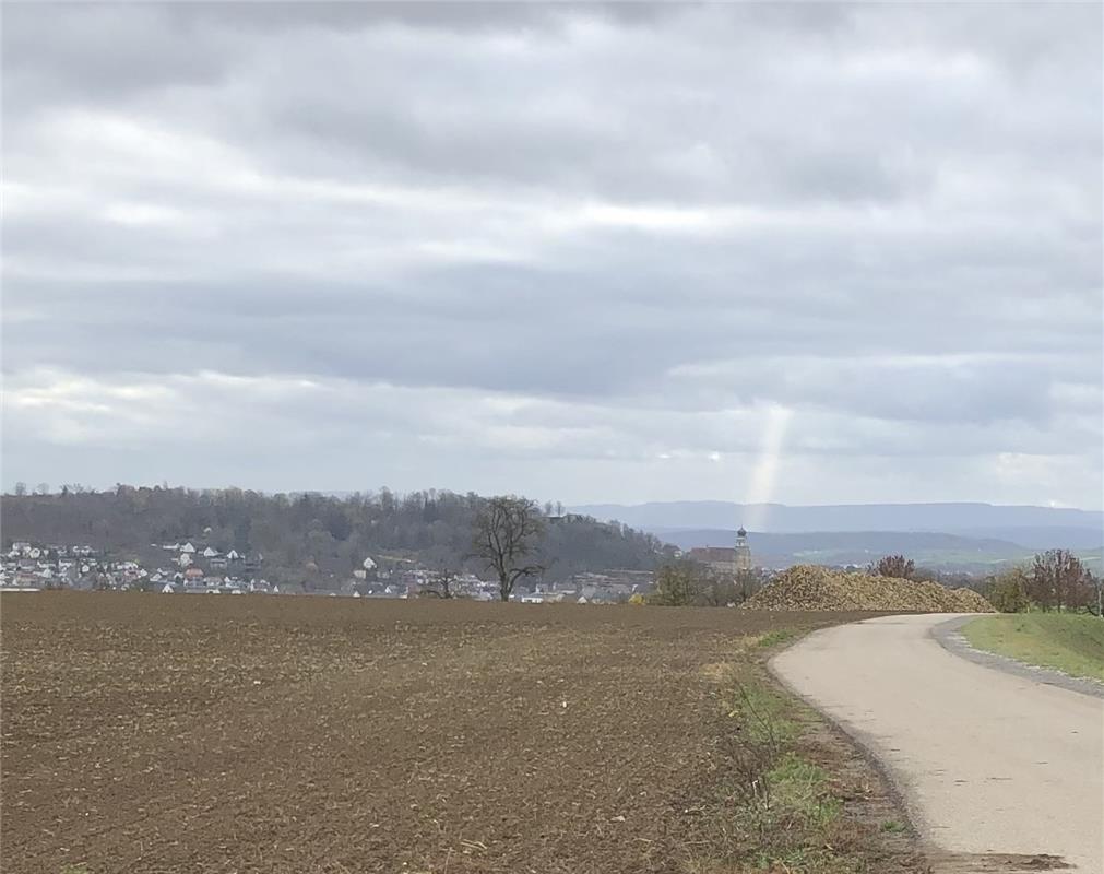 "Ist das ein Glück? Zur richtigen Sekunde am richtigen Ort, um dann die 'Erleuch...