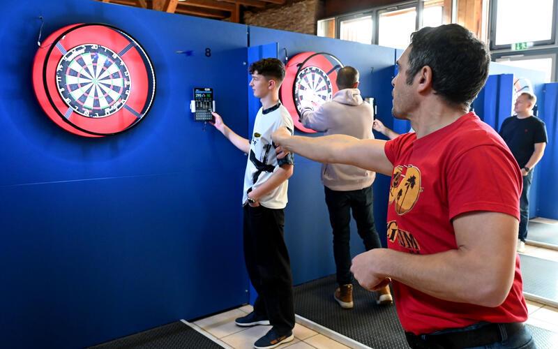 Jeder Pfeil muss sitzen, wenn man erfolgreich sein will. GB-Foto: Holom