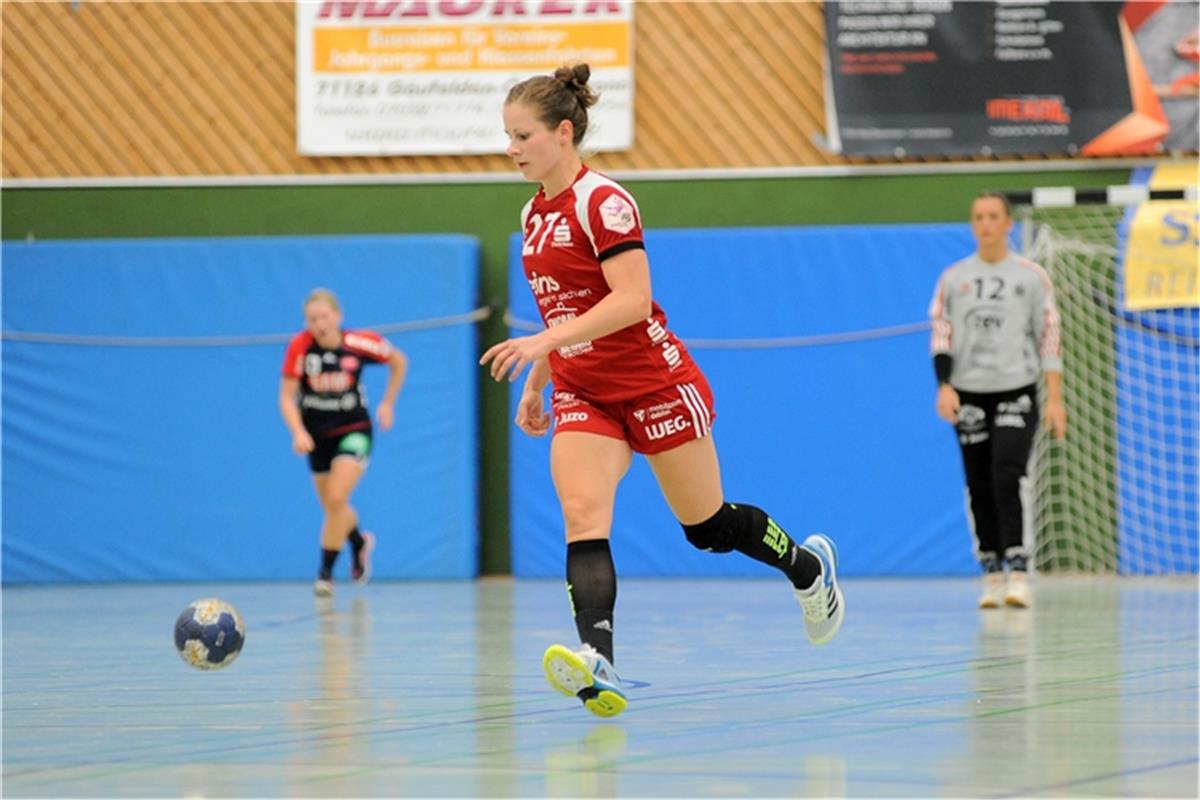 Jenny Choinowski (BSV Sachsen Zwickau #27)  SG H2Ku Herrenberg, Handball, Ligasp...