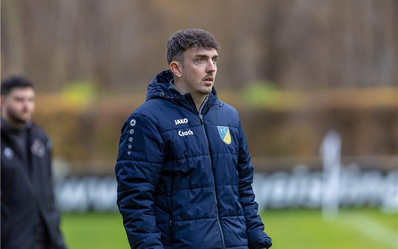 Johannes Pfeiffer: „Riesen Kompliment an die Jungs.“ GB-Foto: Eibner