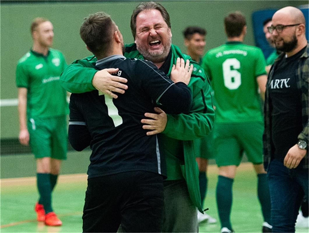 Jubel beim Sieger VfL Herrenberg Gäubote Cup Fußball Turnier des VfL Herrenberg ...