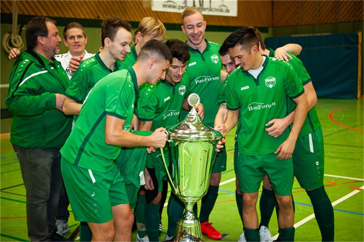 Jubel beim Sieger VfL Herrenberg Gäubote Cup Fußball Turnier des VfL Herrenberg ...