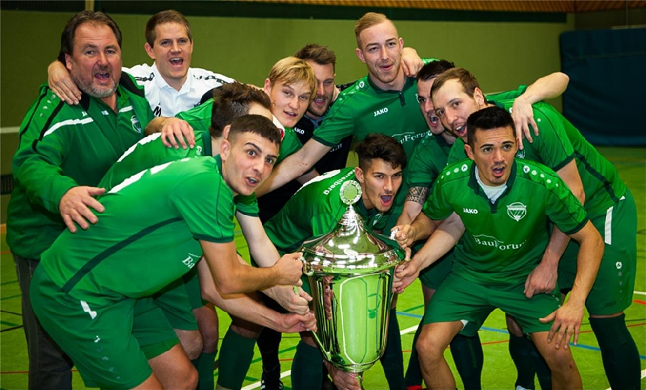 Jubel beim Sieger VfL Herrenberg Gäubote Cup Fußball Turnier des VfL Herrenberg ...