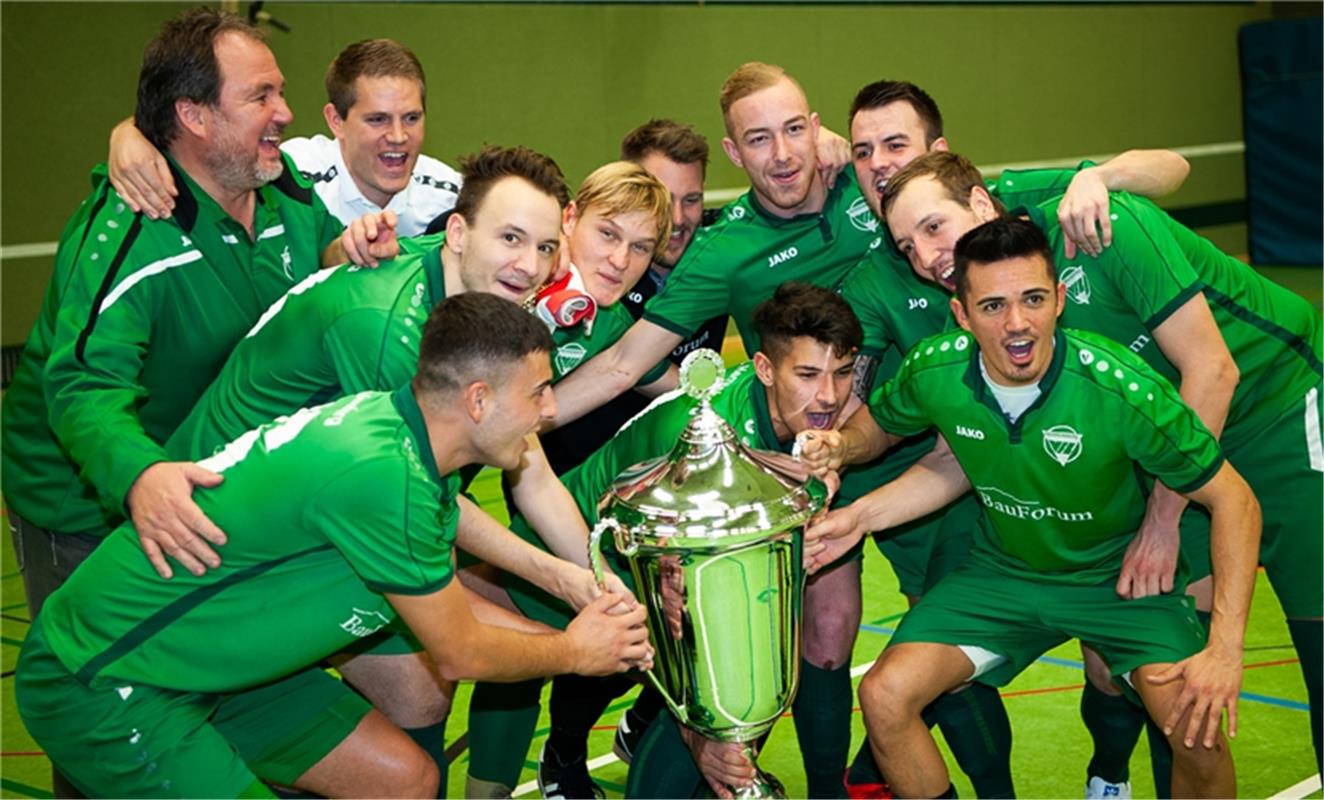 Jubel beim Sieger VfL Herrenberg Gäubote Cup Fußball Turnier des VfL Herrenberg ...