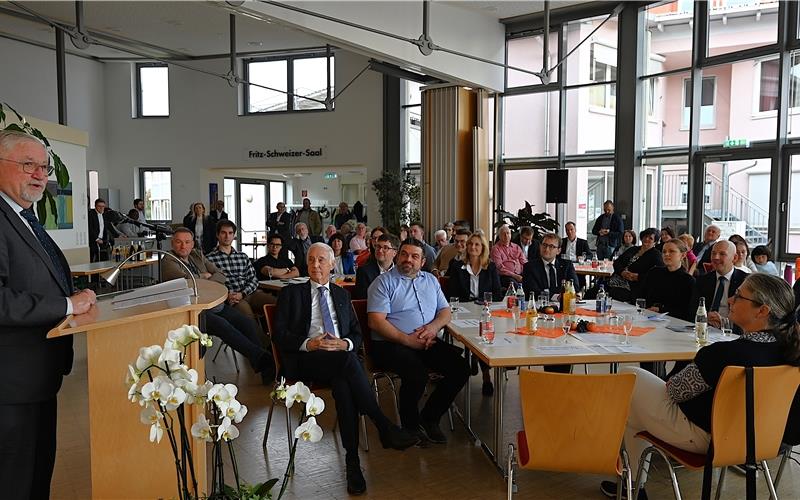 Julian Würtenberger (links) war zunächst Regierungspräsident in Freiburg, später Amtschef in verschiedenen Ministerien des Landes und zweimal Staatssekretär. GB-Foto: Reichert