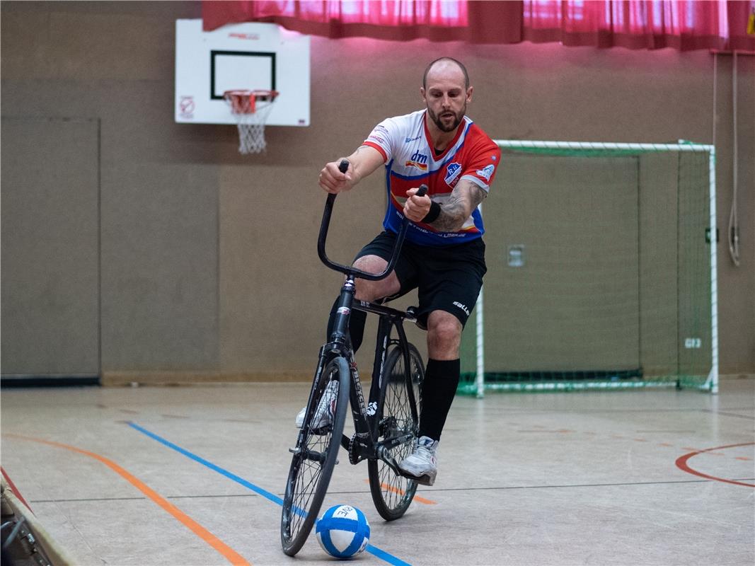 Kai Schaefer (RV Gaertringen 2) am Ball, RV Gaertringen 2 vs RSV Krofdorf, GER, ...