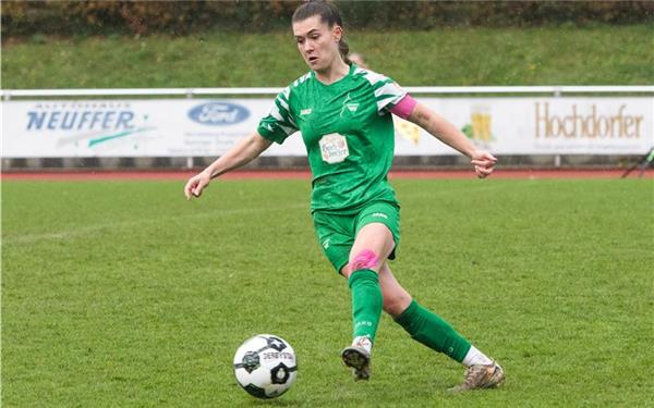 Kapitänin Selina Walter spielt ab sofort nicht mehr für den VfL Herrenberg. GB-Foto: Schmidt