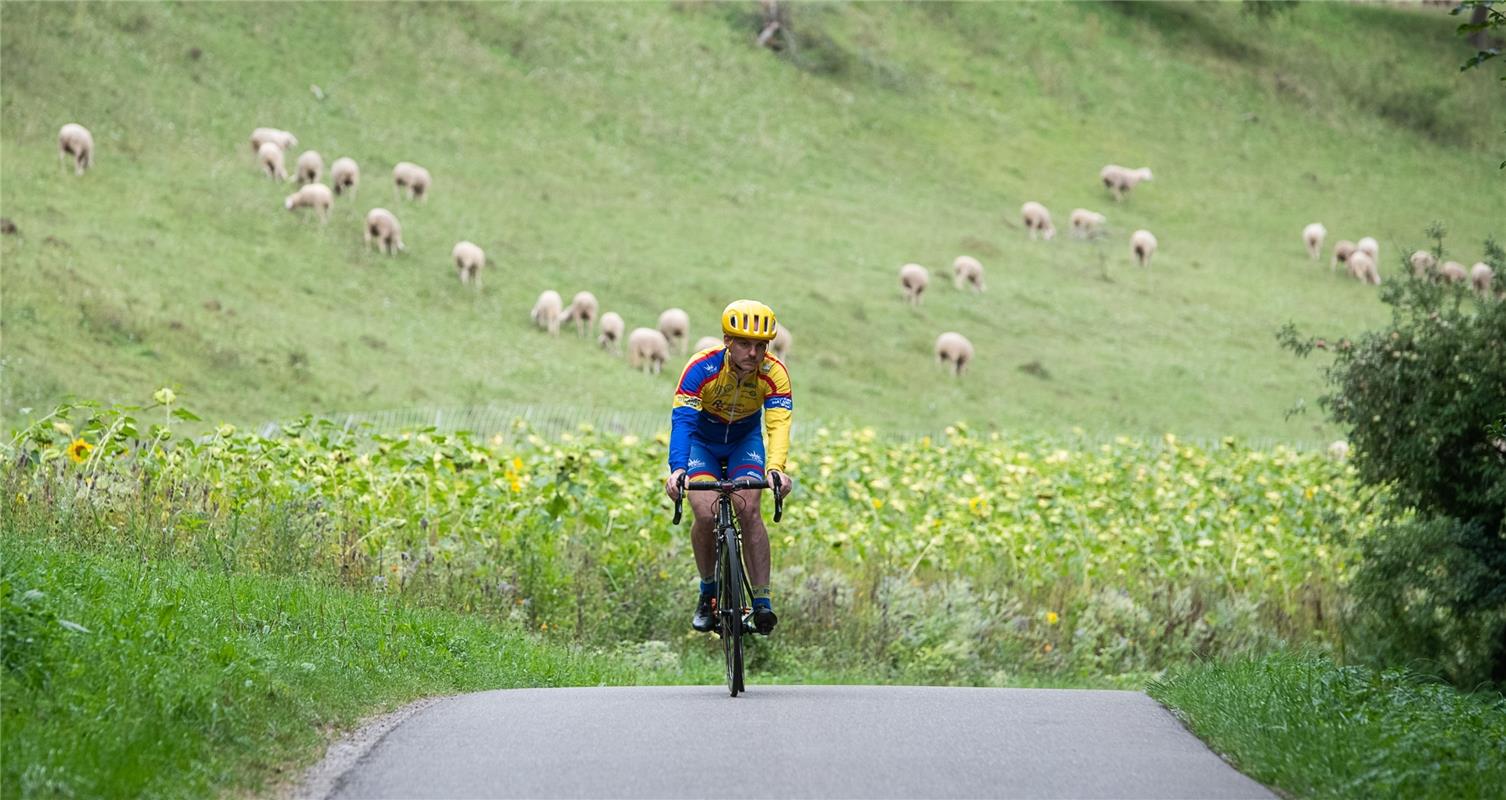 Karl Friesch Öschelbronn Bergzeitfahren Wildberg 8 / 2020 Foto: Schmidt