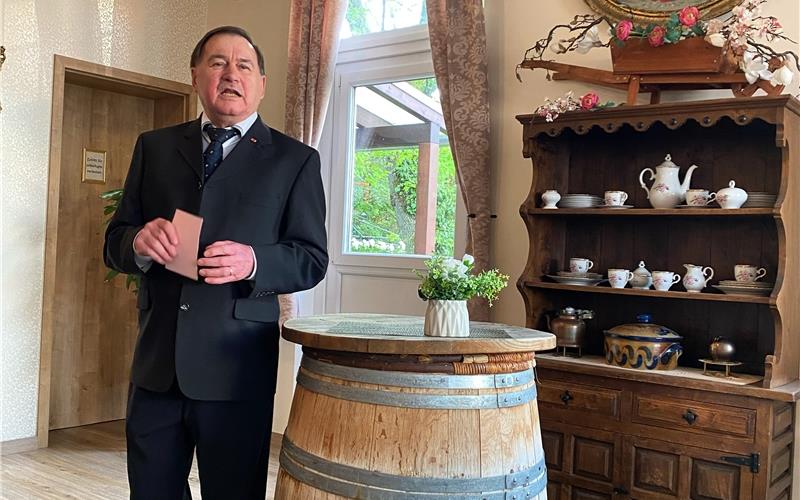 Karl Paul will es nun etwas langsamer angehen lassen, aber Schluss ist noch lange nicht. GB-Fotos: gb