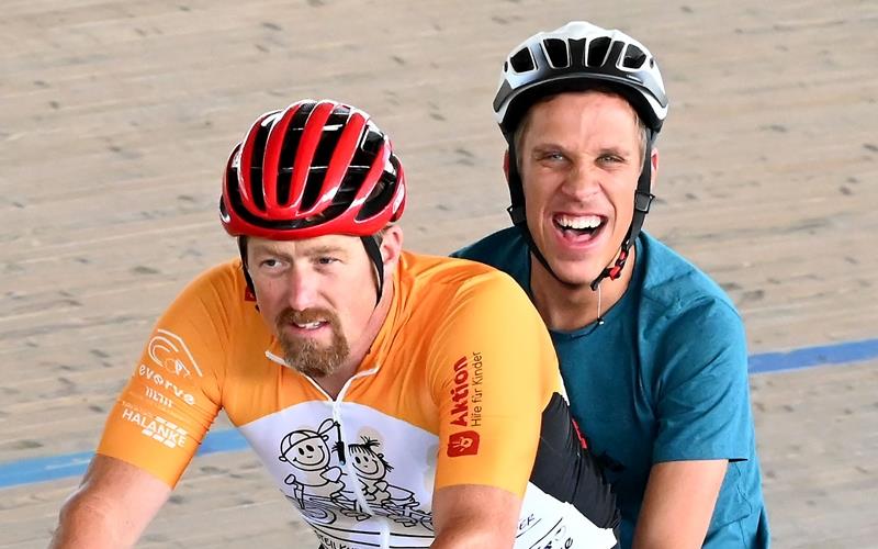 Karsten Wörner ist einer von drei Tandempiloten. GB-Foto: Holom