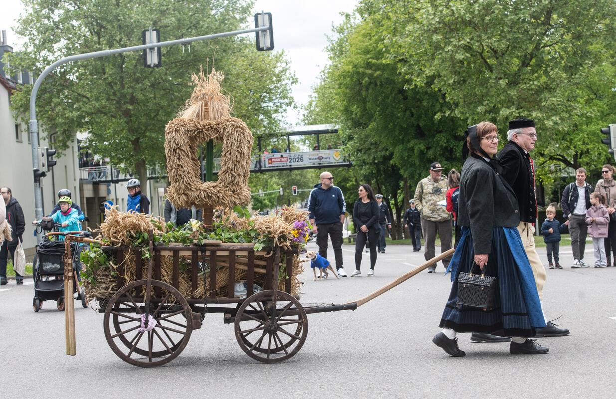 Kayh unterwegs Festumzug Musiktage Stadtkapelle Herrenberg 5 / 2026 Foto: Schmid...