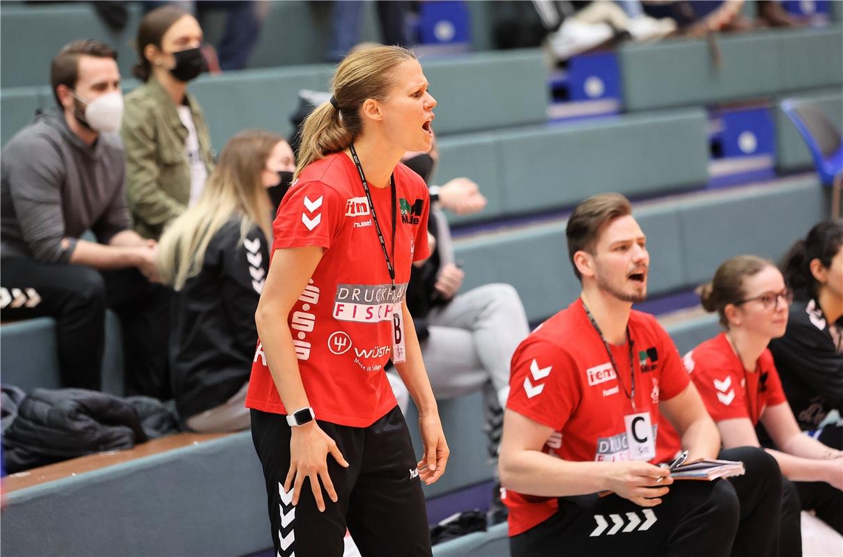 Kerstin Reckenthaeler, Trainerin HSV Solingen-Graefrath  HSV Solingen-Gräfrath v...